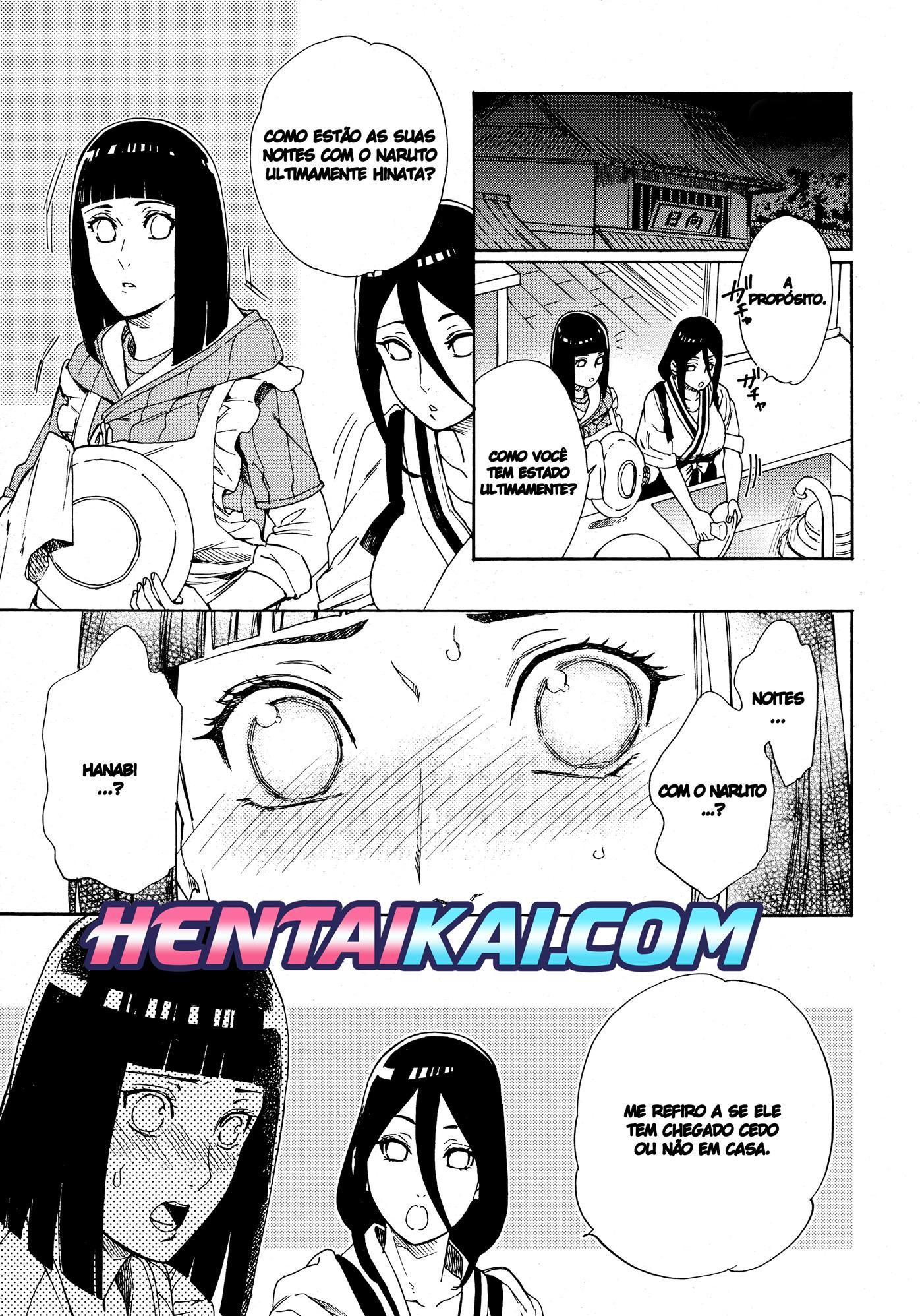 Naruto fodendo Hinata - Ahegao - Manga Hentai