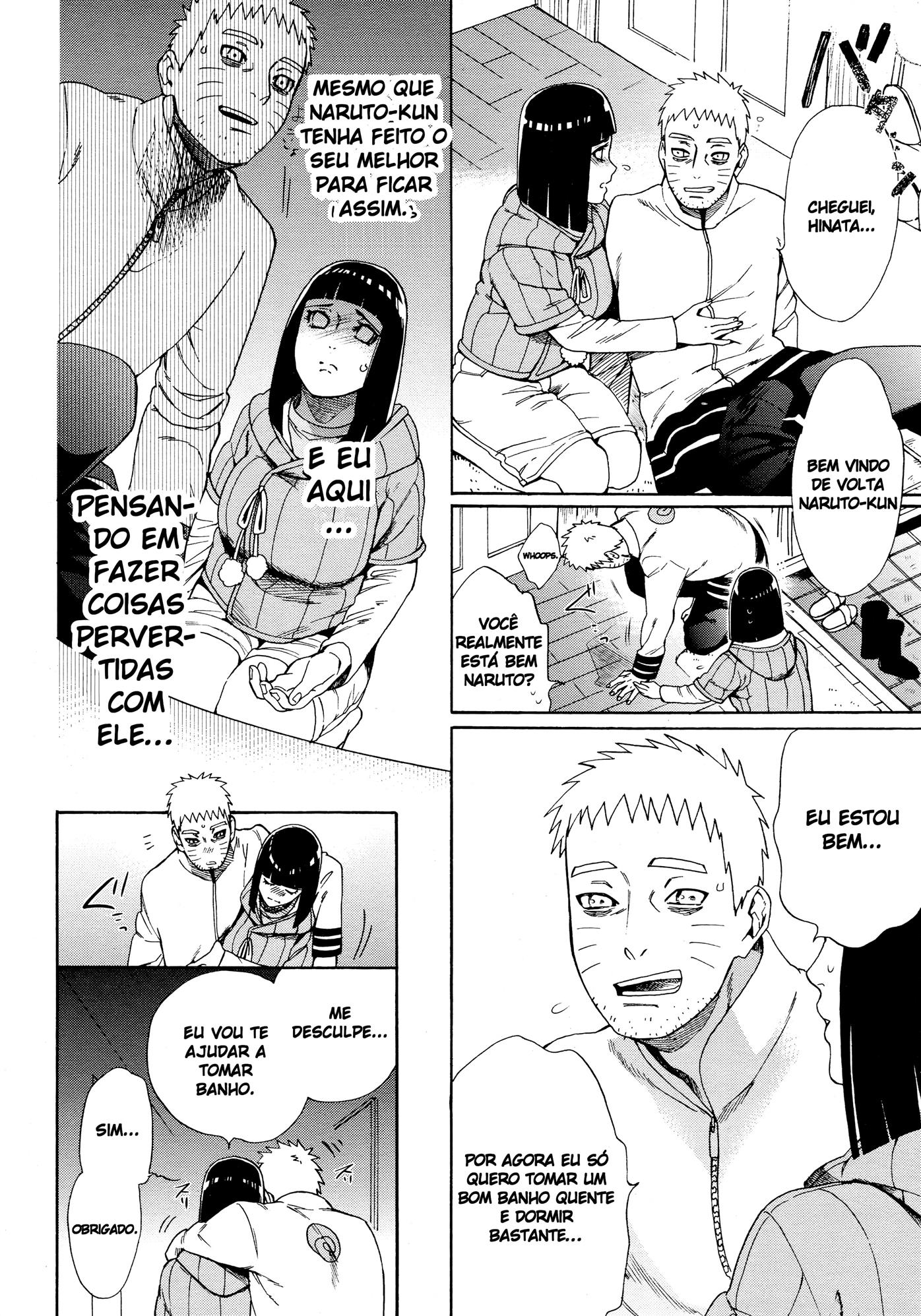 Naruto fodendo Hinata - Ahegao - Manga Hentai